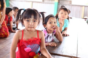 UNDP subsidized school fees and building repairs in Chin State, Myanmar